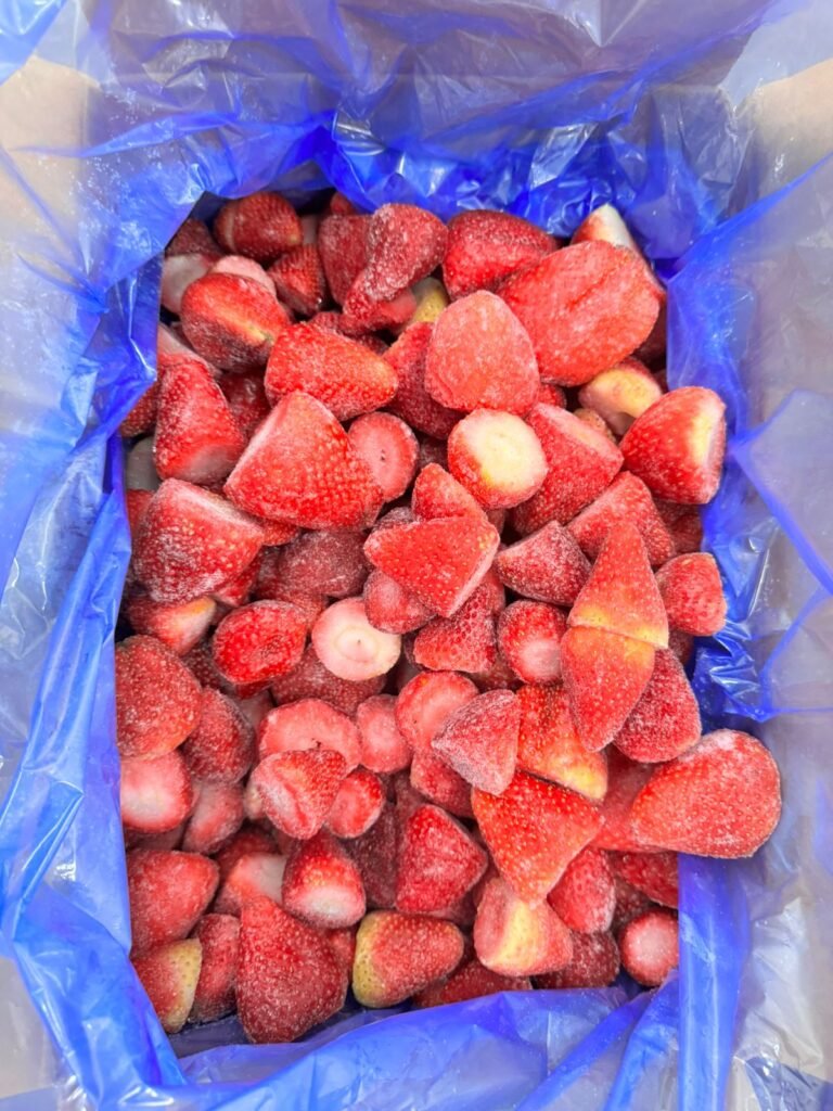Egyptian Frozen Strawberries in a box